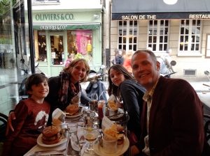 Our last dinner at Brasserie St. Louis.